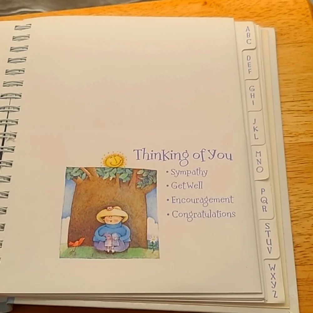Contact & Address Book / Monthly Organizer